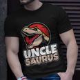 UnclesaurusT Rex Uncle Saurus Dinosaur Men Boys Gift For Mens Unisex T-Shirt Gifts for Him
