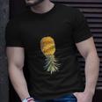 Upside Down Pineapple Shirt T-shirt Gifts for Him