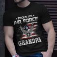 Us Air Force Proud Grandpa Proud Air Force Grandpa Father Unisex T-Shirt Gifts for Him