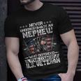 Us Veteran Nephew Veterans Day Us Patriot Patriotic T-Shirt Gifts for Him