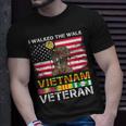 Us Veterans Day Us Army Vietnam Veteran Usa Flag Vietnam Vet T-Shirt Gifts for Him
