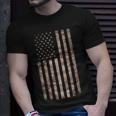 Usa Camouflage Flag For Men Fathers Day Gift Camo Flag Unisex T-Shirt Gifts for Him