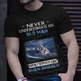 Uss Ralph Johnson Ddg-114 Destroyer Class Veteran Father Day T-Shirt Gifts for Him