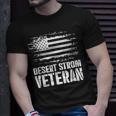 Veteran Desert Storm Veteran T-shirt Gifts for Him