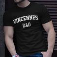 Vincennes Dad Athletic Arch College University Alumni T-Shirt Gifts for Him