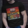 Vintage 1970 Retro Sunset Cassette Unisex T-Shirt Gifts for Him