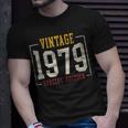 Vintage 1979 T-Shirt zum 43. Geburtstag für Männer und Frauen Geschenke für Ihn