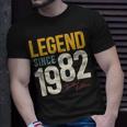 Vintage 1982 40. Geburtstag T-Shirt für Männer und Frauen Geschenke für Ihn