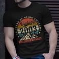 Vintage 2003 Limitierte Auflage T-Shirt zum 20. Geburtstag Geschenke für Ihn