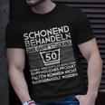 Vintage 50 Geburtstag Mann Schonend Behandeln Das Gute Stüc T-Shirt Geschenke für Ihn