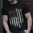 Vintage American Flag Best Ping Pong Dad Ever Table Tennis Unisex T-Shirt Gifts for Him