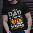 Vintage Dad Grandpa Vietnam Veteran Men T-Shirt Gifts for Him