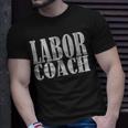 Vintage Labor Coach Dad Expecting Of Baby 2023 Birth Doula T-Shirt Gifts for Him