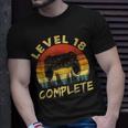 Vintage Level 18 Complete 18Th Wedding Anniversary T-shirt Gifts for Him