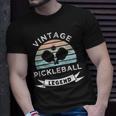 Vintage Pickleball Legend Lustiges Dink Master Geschenk T-Shirt Geschenke für Ihn