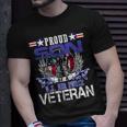 Vintage Proud Son Of A US Air Force Veteran Mom Dad T-Shirt Gifts for Him