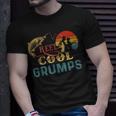 Vintage Reel Cool Grumps For Fishing Nature Lovers Gift For Mens Unisex T-Shirt Gifts for Him