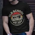 Vintage Retro Old School Hip Hop 80S 90S Cassette Music Unisex T-Shirt Gifts for Him