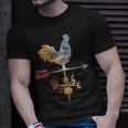 Weather Vane Retro Style Vintage T-shirt Gifts for Him