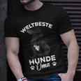 Weltbeste Hunde Oma Französische Bulldogge Frenchie Frauchen T-Shirt Geschenke für Ihn