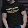 Wildland Smokejumper Fire Rescue Department Fireman Unisex T-Shirt Gifts for Him
