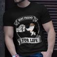 Womens Australian Shepherd Shirts Best Friend For Life 2 Vneck Unisex T-Shirt Gifts for Him