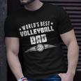Worlds Best Volleyball Dad Sports Parent Gift For Mens Unisex T-Shirt Gifts for Him