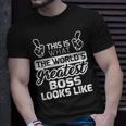 Worlds Greatest Boss Best Boss Ever Unisex T-Shirt Gifts for Him