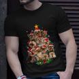 Yorkie Christmas Tree Funny Xmas Gifts For Yorkie Dog Lover Tshirt Unisex T-Shirt Gifts for Him