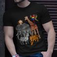 Zoo Animals Shirt Wildlife Birthday Party A Day At The Zoo Unisex T-Shirt Gifts for Him