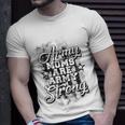 Army Moms Are Army So Strong Red Friday Gift Military Mom Unisex T-Shirt Gifts for Him