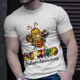 Be Kind Autism Awareness Puzzle Bee Dabbing Support Kids Unisex T-Shirt Gifts for Him