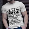 Being A Cath Lab Rn Like Riding A Bike Unisex T-Shirt Gifts for Him