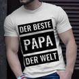 Bester Papa der Welt T-Shirt, Herren Geburtstag & Vatertag Idee Geschenke für Ihn