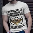 Billard Opa T-Shirt, Design für Rentner & Billardspieler Geschenke für Ihn