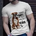 Boxer Dog Funny Tshirt For Dog Mom Dog Dad Dog Lover Gift V2 Unisex T-Shirt Gifts for Him