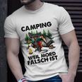 Camping Weil Mord Falsch Ist T-Shirt Geschenke für Ihn