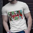Christmas Spirit Activate Funny Christmas Xmas V2 Unisex T-Shirt Gifts for Him