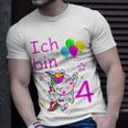 Einhorn T-Shirt für Mädchen 4 Jahre, Zauberhaftes Einhorn-Motiv Geschenke für Ihn