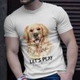 Golden Retriever Dog V2 Unisex T-Shirt Gifts for Him