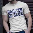 Hail Yes Go Blue Unisex T-Shirt Gifts for Him
