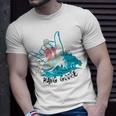 Hang Goose Silly Goose Surfing Funny Farm Animal Unisex T-Shirt Gifts for Him
