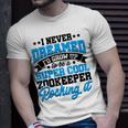 Id Never Dreamed Id Grow Up To Be A Animal Keeper Zoo T-shirt Gifts for Him
