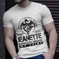 Jeanette Blood Runs Through My Veins Unisex T-Shirt Gifts for Him
