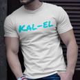 Kal El Typo Design Unisex T-Shirt Gifts for Him