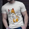 Katzen Katzenliebhaber Kätzchen Mädchen Kinder Damen T-Shirt Geschenke für Ihn