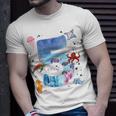 Kids 5Th Birthday Party Ocean 5 Year Old Sea Fish Aquarium Boy Unisex T-Shirt Gifts for Him
