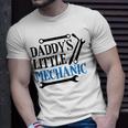 Kids Daddys Little Mechanic Son Gift Mechanic Baby Boy Outfit Unisex T-Shirt Gifts for Him
