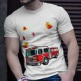 Kids Fire Truck 3Rd Birthday Boy Firefighter 3 Year Old T-Shirt Gifts for Him
