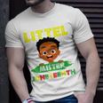 Kids Little Mister Junenth Boys Kids Toddler Baby Unisex T-Shirt Gifts for Him